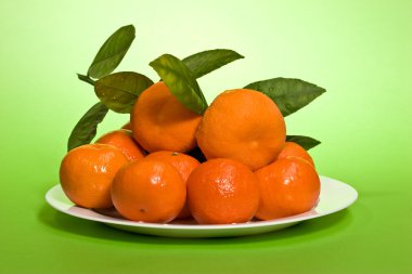 Tangerine clipart