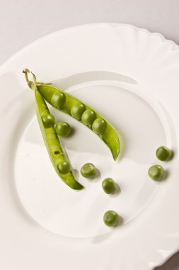 Pea pod clipart