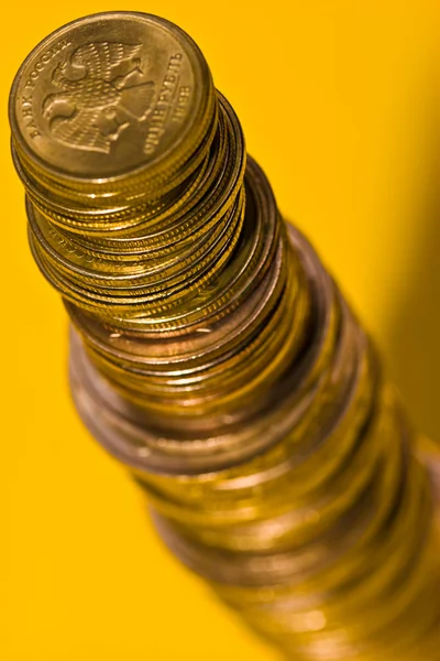 Monedas, águila doble — Foto de Stock