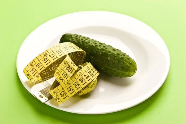 Cucumber diet — Stock Photo, Image