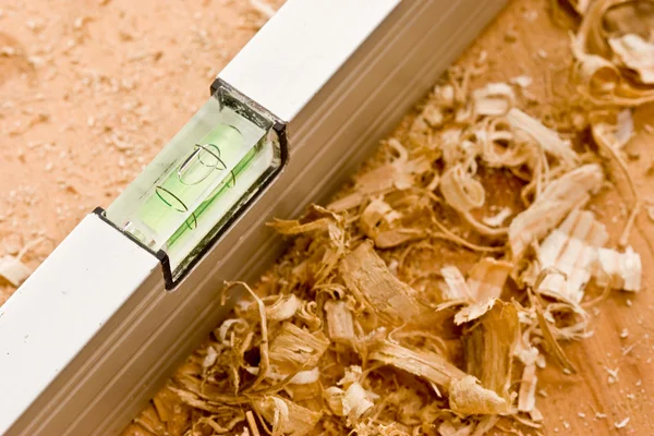 Nível do carpinteiro — Fotografia de Stock