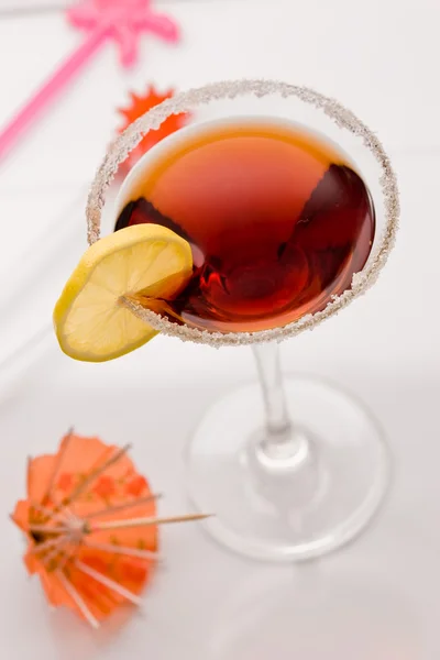 Cocktail com cereja Fotografias De Stock Royalty-Free