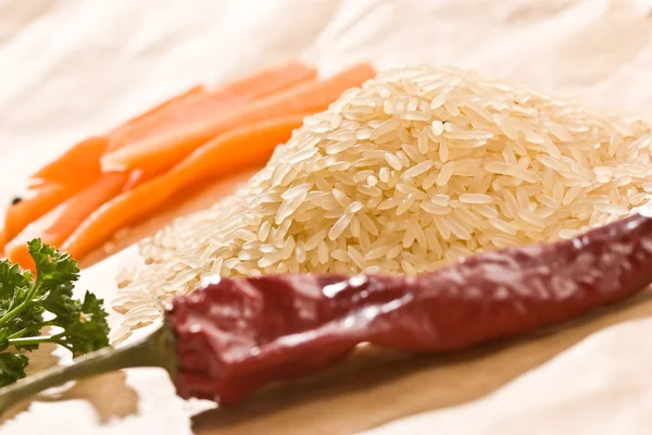 Syrové rýže — Stock fotografie