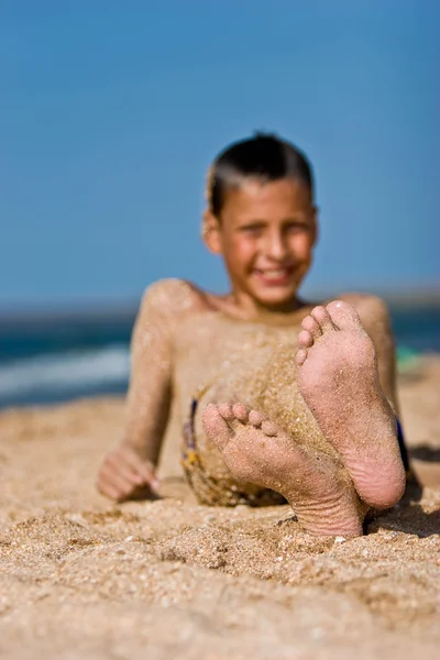 Αμμώδη πόδια — Φωτογραφία Αρχείου
