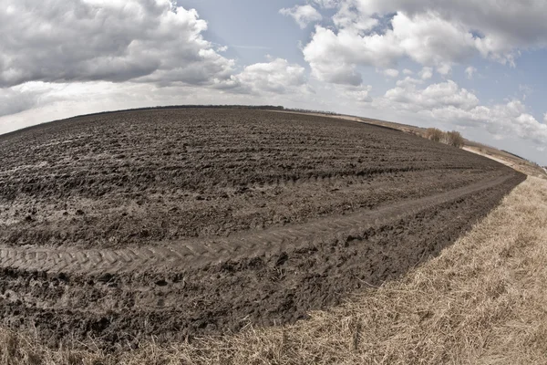 Plough land — Stock Photo, Image