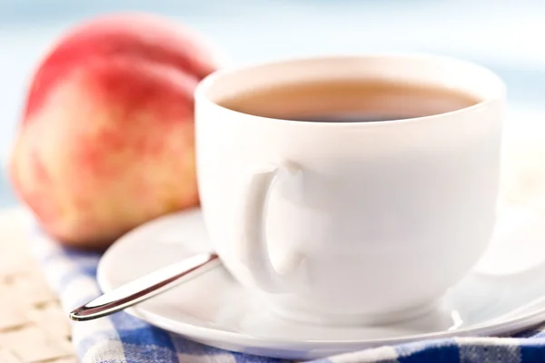 朝のお茶 (ソフト フィルター付け) — ストック写真