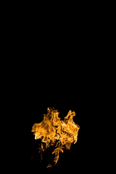 Línguas de chama — Fotografia de Stock