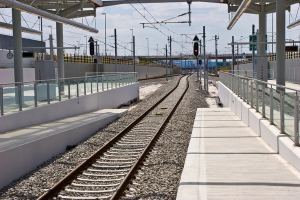 Demiryolu Platformu — Stok fotoğraf