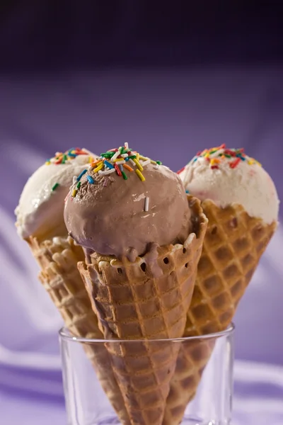 冰淇淋的纽约尼克斯队-knackery — 图库照片