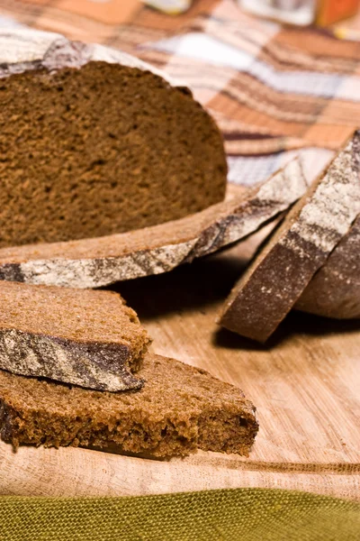 Бурый хлеб — стоковое фото