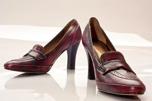 Kvinnans skor — Stockfoto