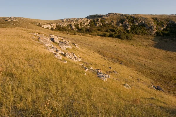 Pedra paisagem colina — Fotografia de Stock