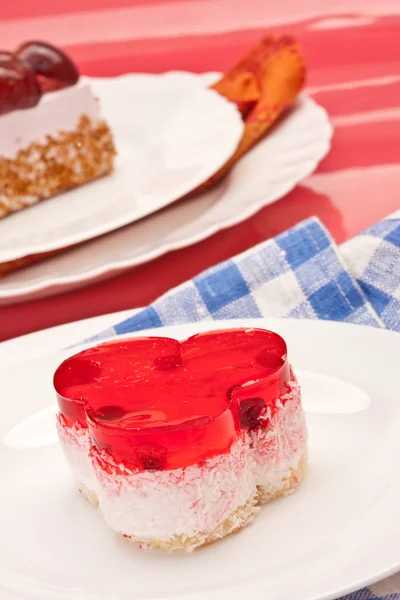 Fancy cake met cranberry — Stockfoto