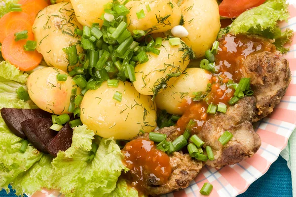 Блюдо Мбаппе — стоковое фото