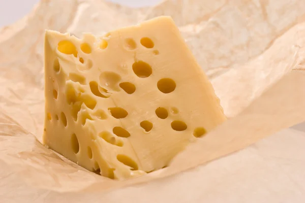 치즈 한 조각 스톡 사진