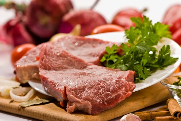 Raw meat Royalty Free Stock Photos