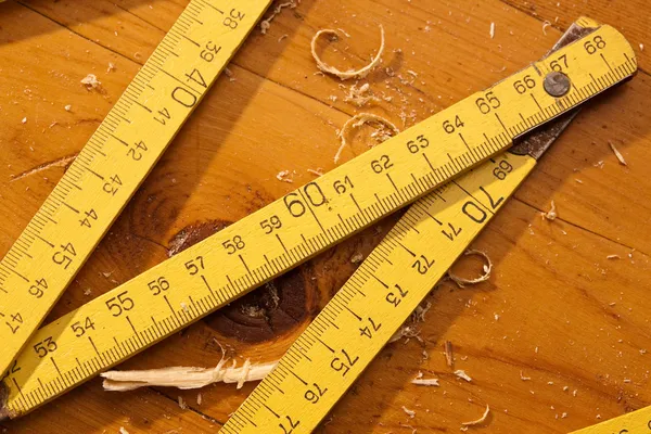 Wooden Ruler Stock Picture