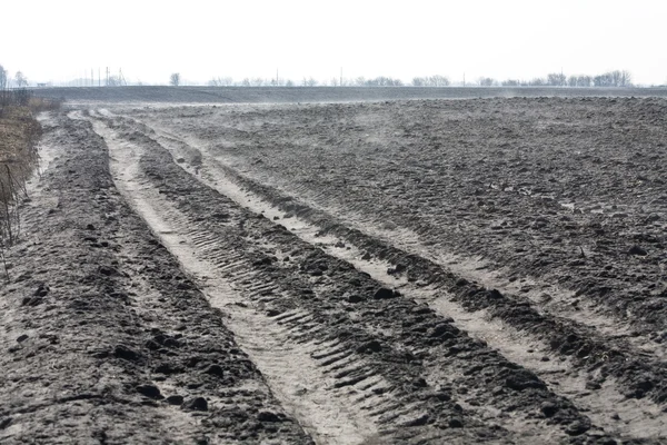 Plough land — Stock Photo, Image