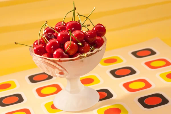 Cherry dessert — Stockfoto