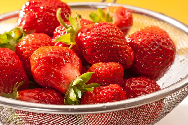 Φράουλα πιάτο — Φωτογραφία Αρχείου