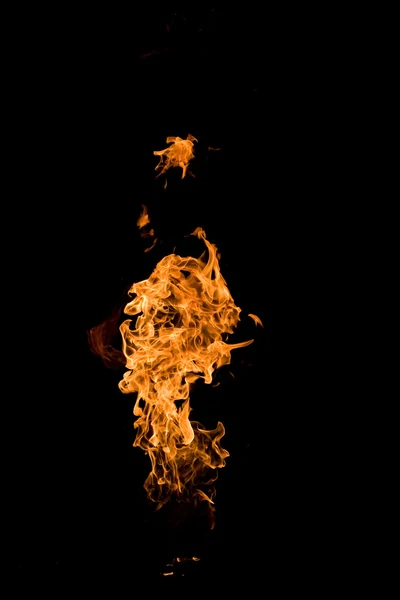 Jazyky plamenů — Stock fotografie