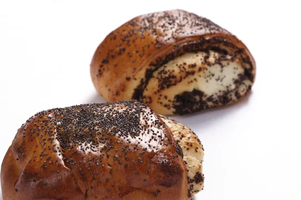 Pan pequeño con semillas de amapola —  Fotos de Stock