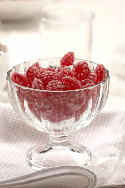 Raspberry's lollipop — Stock Photo, Image
