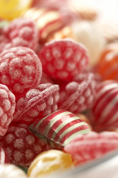 Raspberry's lollipop — Stock Photo, Image