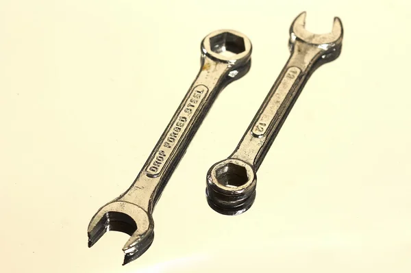Two wrench — Stock Photo, Image
