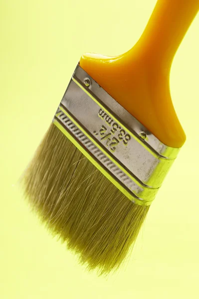 Escova amarela — Fotografia de Stock