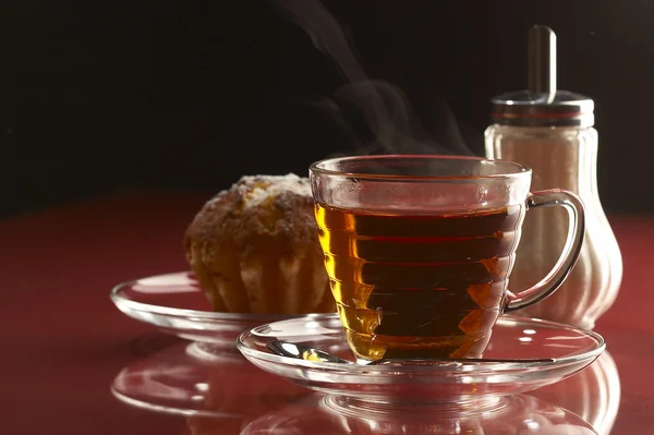 Stillleben mit Tee — Stockfoto