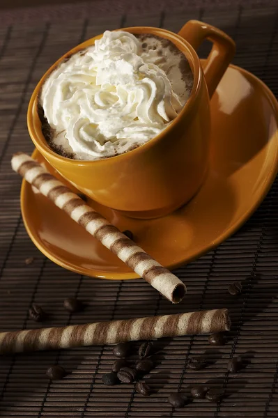 Sobremesa de café — Fotografia de Stock