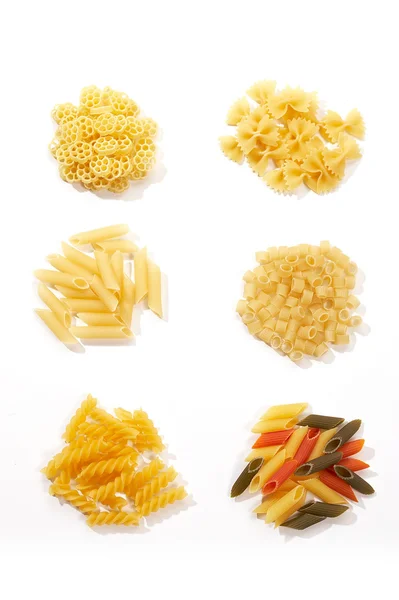 Geassorteerde macaroni-pasta — Stockfoto
