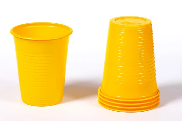 Puchar tworzyw sztucznych — Zdjęcie stockowe
