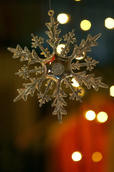 Jul snöflinga — Stockfoto