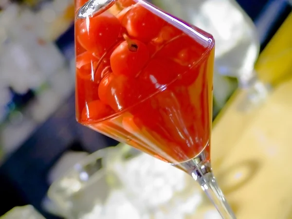 Cocktail cireșe — Fotografie, imagine de stoc