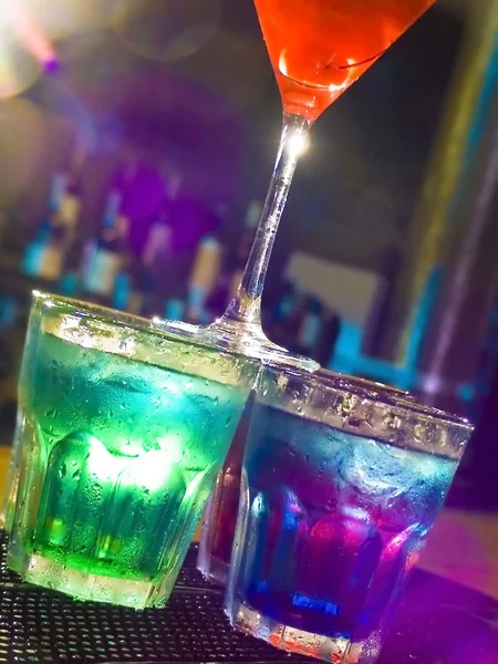 Bunter Cocktail — Stockfoto