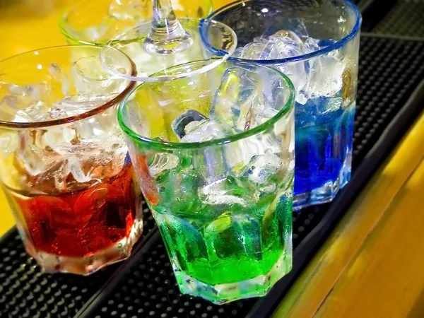Colorful cocktail Stock Image