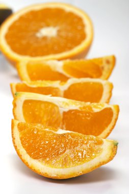 Sliced orange clipart