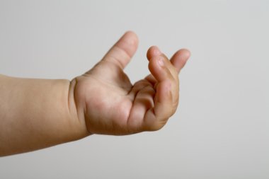 Hand of baby clipart
