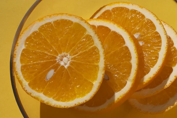 オレンジをスライス — ストック写真