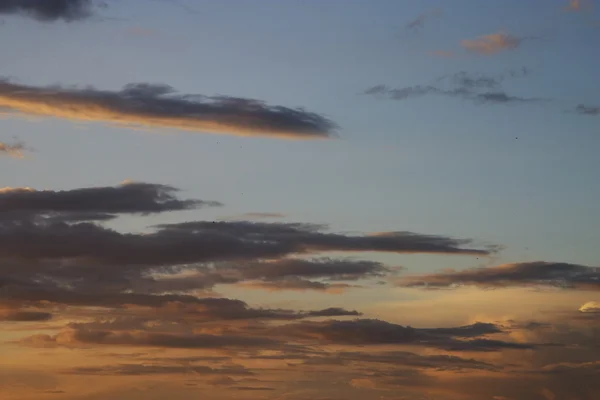 Napfelkelte a felhők — Stock Fotó