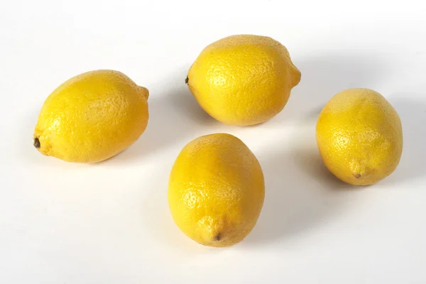 Cuatro limón Imágenes de stock libres de derechos