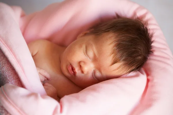 Bebé durmiente Imágenes de stock libres de derechos