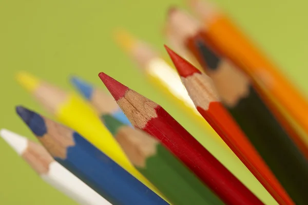 Coloured pencils Stock Image