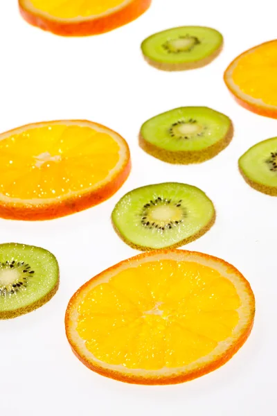 Frutta affettata — Foto Stock