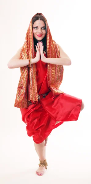 Indische Tänzerin — Stockfoto