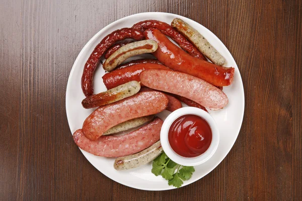 Set of sausages — Stock Photo, Image