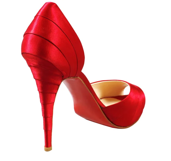 Red female shoe — Stock Photo, Image