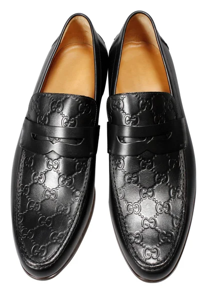 Klasyczne czarne buty — Zdjęcie stockowe